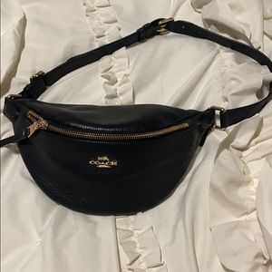 Leather Coach Fanny Pack